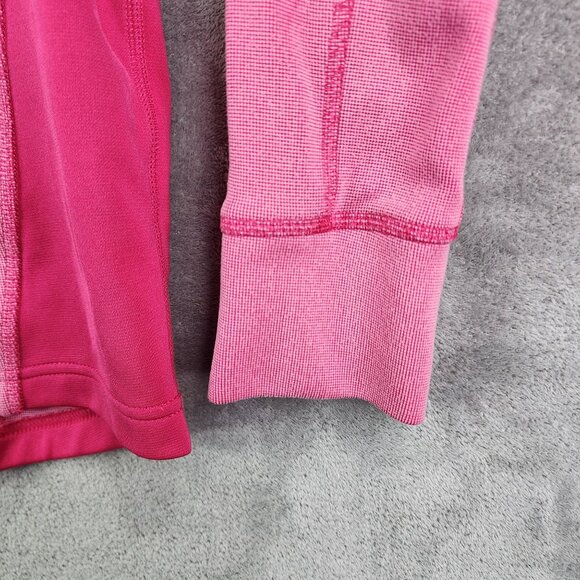 Womens Pink Outfitter Trading Co. Performance Sweatshirt Breckenridge 1/4 Zip L - Picture 5 of 14